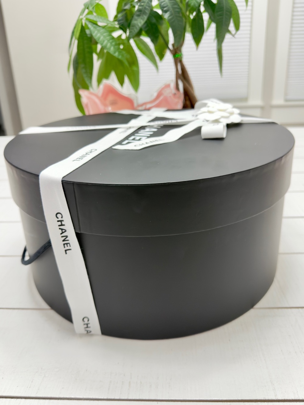 Chanel Large Hat Box- 14” - Picture 4 of 12